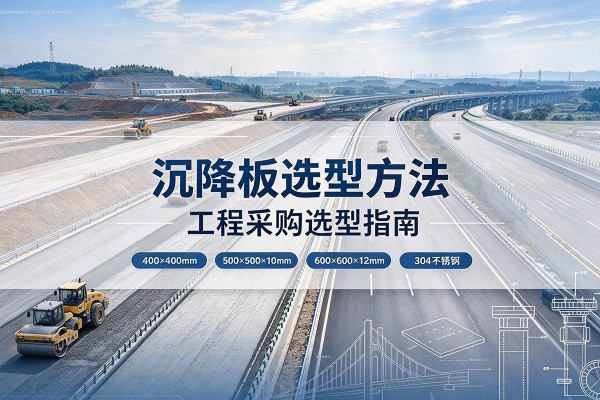 厦门沉降板选择方法