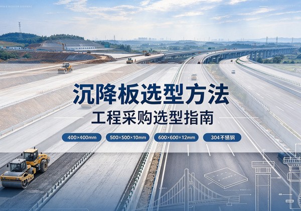 厦门沉降板选择方法