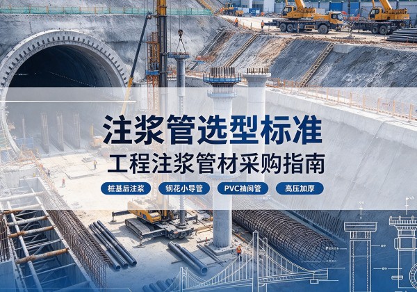 厦门注浆管选型标准
